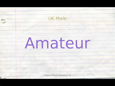 23 Synonyms & Antonyms for AMATEUR .